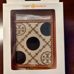 Tory Burch - Monogram Domino Card Pocket for Phone Case